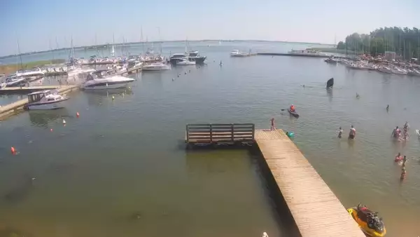 Widok na Jezioro Niegocin - KAMERA LIVE