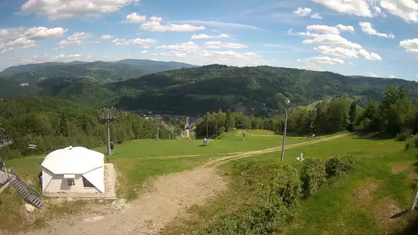 KAMERA LIVE z rodzinnego ośrodka narciarskiego STOK w Wiśle.