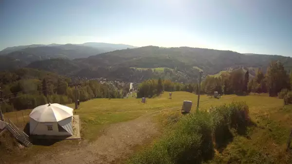 KAMERA LIVE z rodzinnego ośrodka narciarskiego STOK w Wiśle.