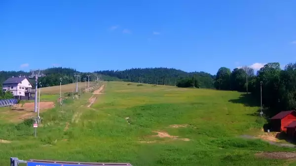 Widok z Kamery na STOK KLEPKI w Wiśle na żywo