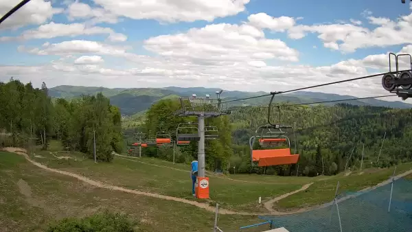 SOSZÓW SKI - widok na trasę nr 1
