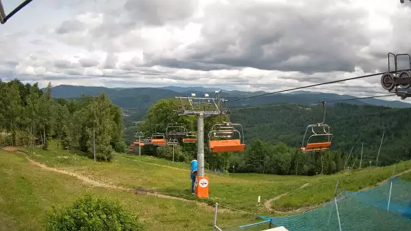 SOSZÓW SKI - widok na trasę nr 1