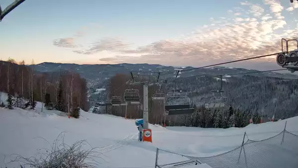 SOSZÓW SKI - widok na trasę nr 1