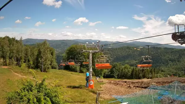SOSZÓW SKI - widok na trasę nr 1