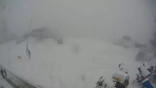 WISŁA SOSZÓW - widok na trasę narciarską