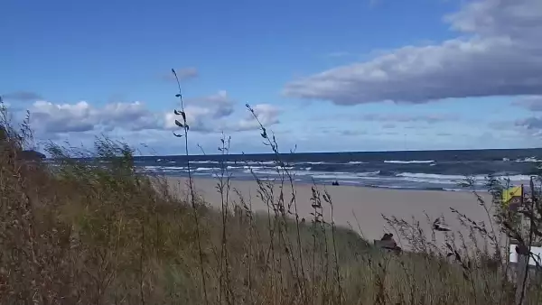 Kamera Władysławowo na plażę, promenadę, aleję gwiazd, wejście nr 5