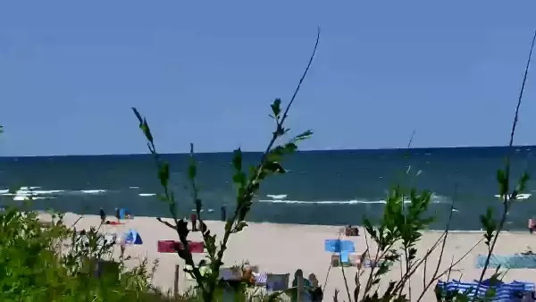 Kamera Władysławowo na plażę, promenadę, aleję gwiazd, wejście nr 5
