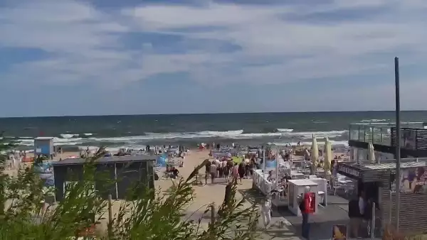 Kamera Władysławowo na plażę, promenadę, aleję gwiazd, wejście nr 5