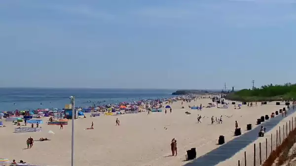 Kamera Władysławowo na plażę, promenadę, aleję gwiazd, wejście nr 5