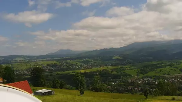 Panorama Tatr z Willi Piekne Widoki