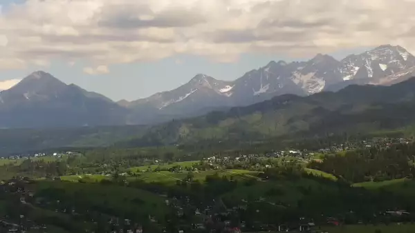 Panorama Tatr z Willi Piekne Widoki