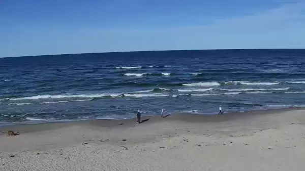Kamera w Kołobrzegu z widokiem na plażę