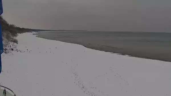 Kamera w Kołobrzegu z widokiem na plażę