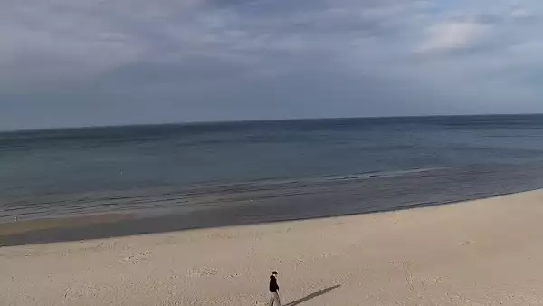 Kamera w Kołobrzegu z widokiem na plażę