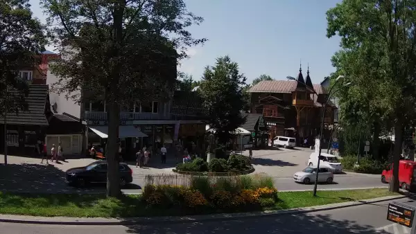 Zakopane - ujęcie na Krupówki NOWOŚĆ