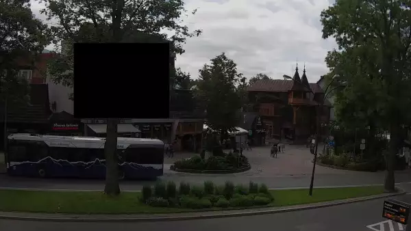 Zakopane - ujęcie na Krupówki NOWOŚĆ