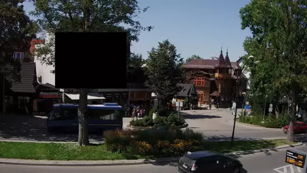 Zakopane - ujęcie na Krupówki NOWOŚĆ