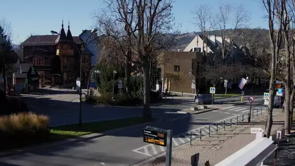 Zakopane - ujęcie na Krupówki NOWOŚĆ