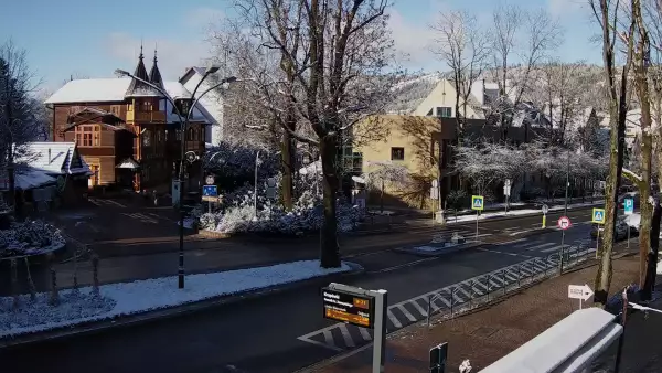 Zakopane - ujęcie na Krupówki NOWOŚĆ