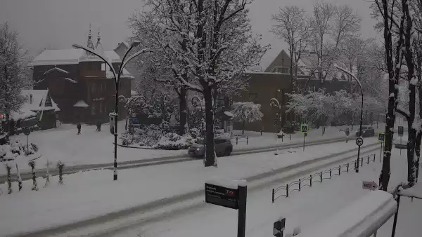 Zakopane - ujęcie na Krupówki NOWOŚĆ