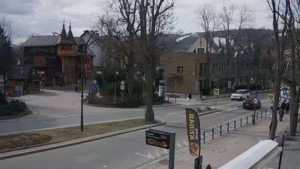 Zakopane - ujęcie na Krupówki NOWOŚĆ