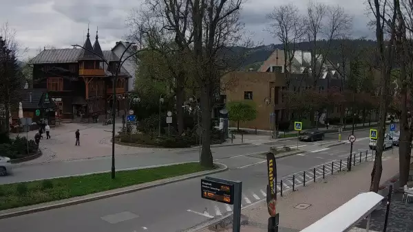 Zakopane - ujęcie na Krupówki NOWOŚĆ