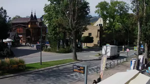 Zakopane - ujęcie na Krupówki NOWOŚĆ