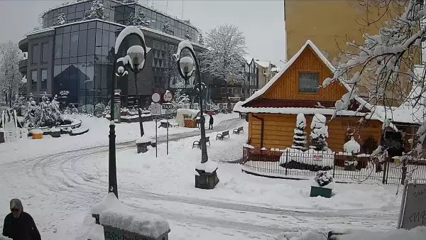 Widok na Krupówki w Zakopanem