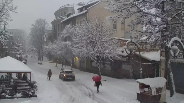 Krupówki - Camera on the promenade in Zakopane