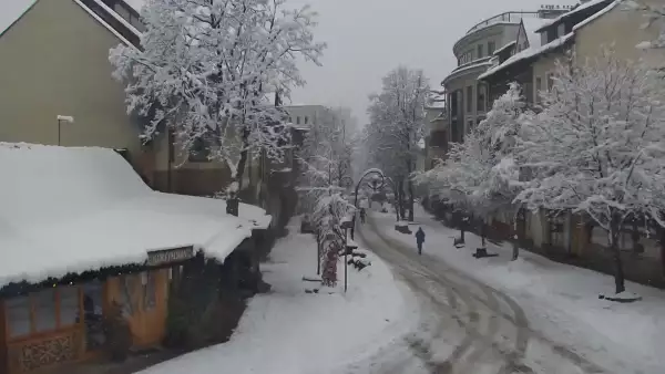 Krupówki - Camera on the promenade in Zakopane