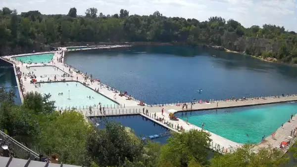 Kamera na Zalew Zakrzówek w Krakowie