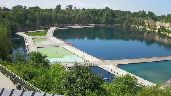 Kamera na Zalew Zakrzówek w Krakowie