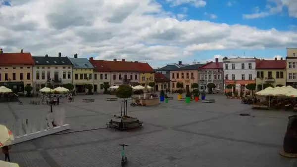 Widok z kamery na Rynek z Żywca - Nowość