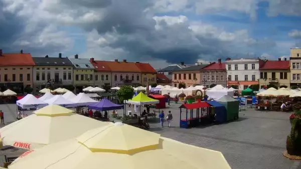 Widok z kamery na Rynek z Żywca - Nowość