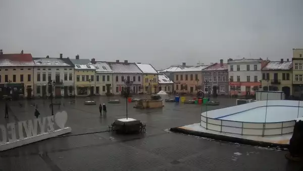 Widok z kamery na Rynek z Żywca - Nowość