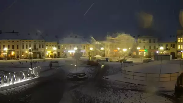 Widok z kamery na Rynek z Żywca - Nowość