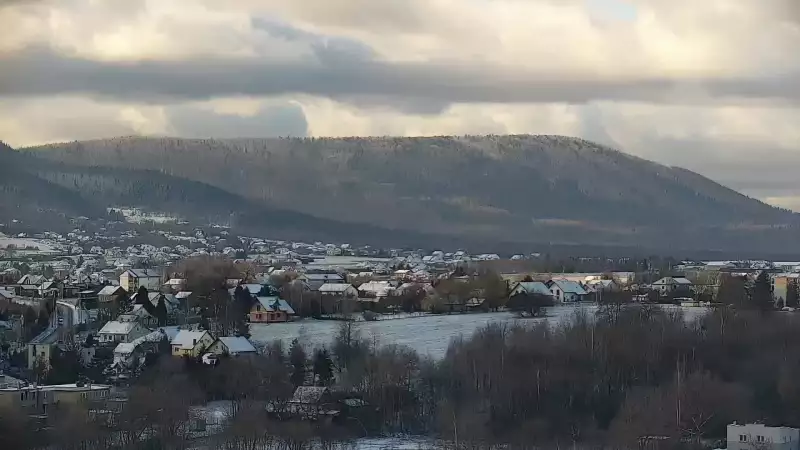Widok na centrum miasta Andrychowa
