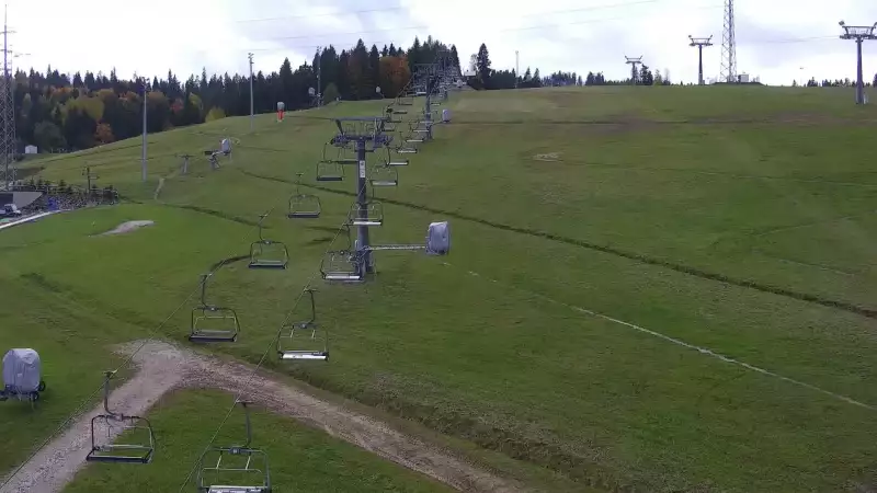 Bania w Białce Tatrzańskiej z kamery na żywo.