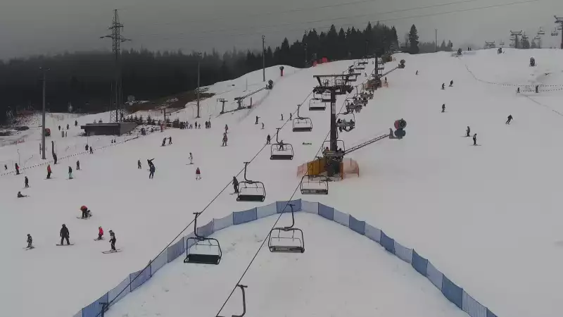 Bania w Białce Tatrzańskiej z kamery na żywo.