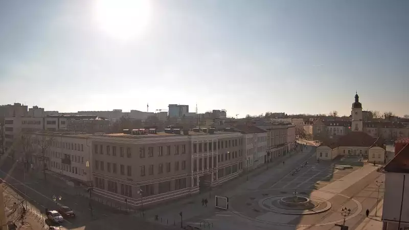 Kamera Białystok z widokiem na Rynek Kościuszki NOWOŚĆ