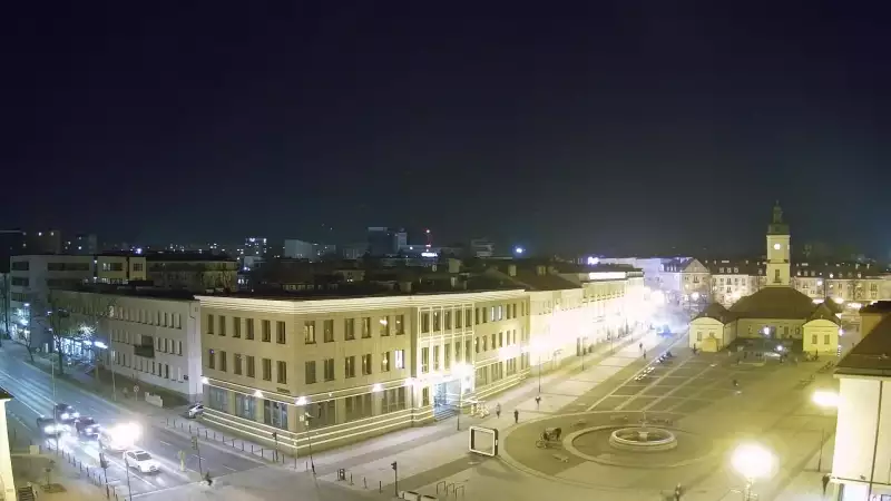 Kamera Białystok z widokiem na Rynek Kościuszki NOWOŚĆ