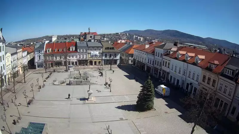 Bielsko-Biała kamera na Rynek Starego Miasta online NOWOŚĆ