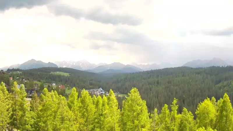 Panoramiczny obraz na żywo na hotel Bukovina Terma&Spa