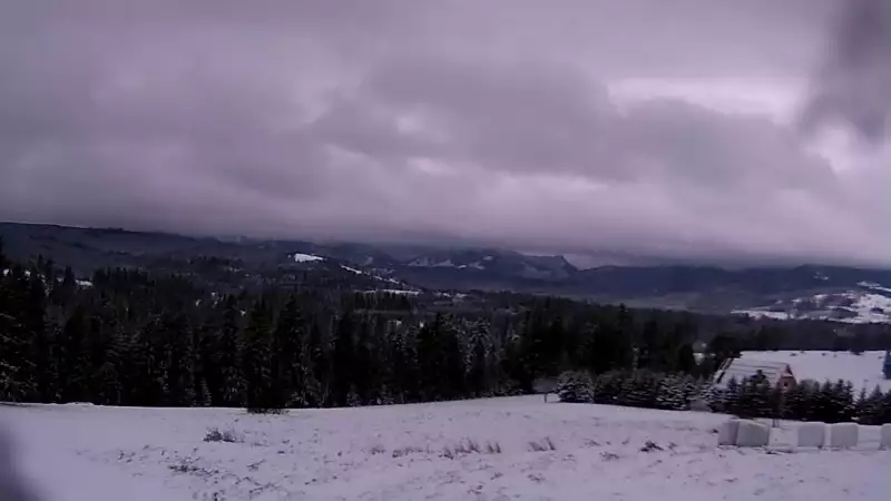 Panorama Tatr z Bukowiny Tatrzańskiej