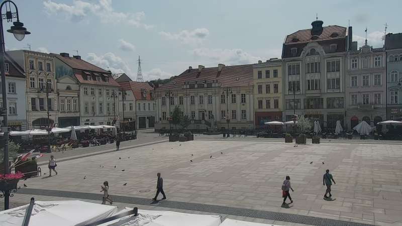 Widok z Kamery na Rynek w Bydgoszczy