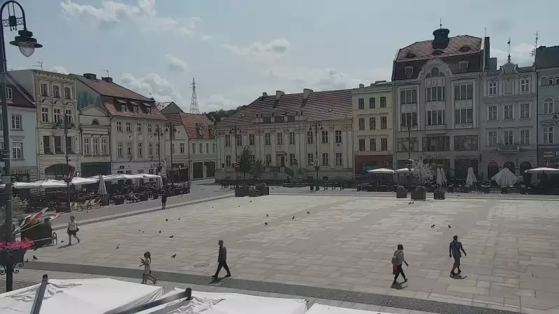 Widok z Kamery na Rynek w Bydgoszczy