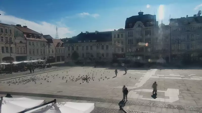 Widok z Kamery na Rynek w Bydgoszczy