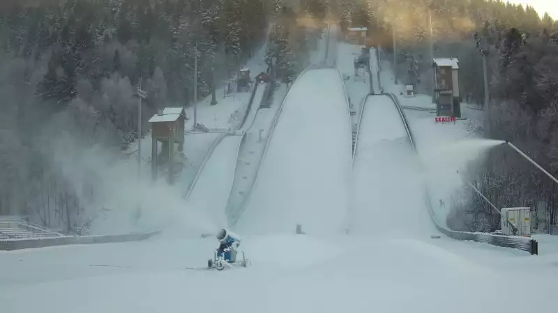 Pierwsze zawody odbyły się tu w 1937 roku, które zorganizował klub WKS Bielsko-Biała.