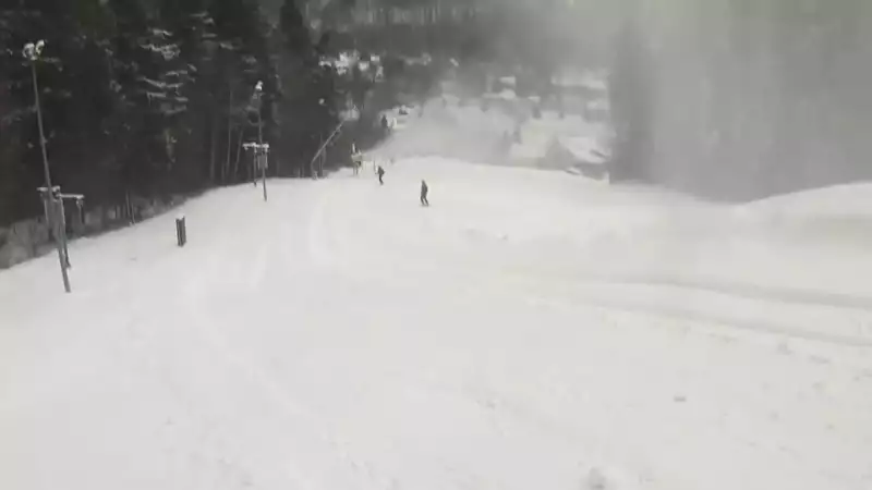 Kamera z widokiem na stok w Czantorii w Ustroniu