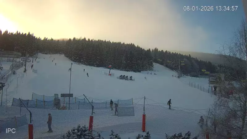 Obraz z kamery online w ośrodku narciarskim Czarna Góra Resort